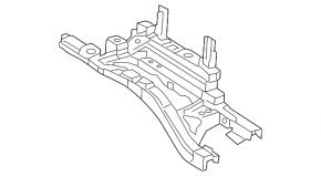 Nissan Leaf 11-12 inverter subframe