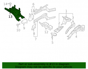 Nissan Leaf 11-12 inverter subframe
