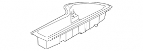 Trunk pocket left Nissan Murano z50 03-07