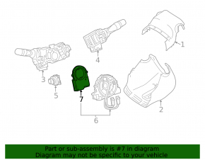 Toyota Camry V50 12-14 Steering Angle Sensor (USA)