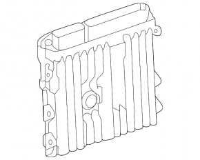 Block ECU engine computer Lexus IS250 14-20 fsport