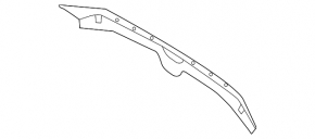 Central bonnet seal Audi A5 F5 17-