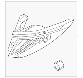 Hyundai Tucson 22-25 LED Left Outer Wing Light