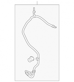 Infiniti QX30 17-19 air conditioner heater-condenser tube