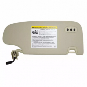 Left visor Ford Fusion mk5 13-20 beige, with control
