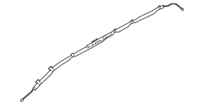 Left side curtain airbag for Land Rover Range Rover Velar 18-26
