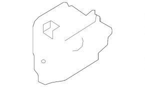 Left engine mount Hyundai Sonata 15-19 2.4