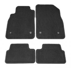 Set of floor mats for Chevrolet Cruze 11-15 black cloth