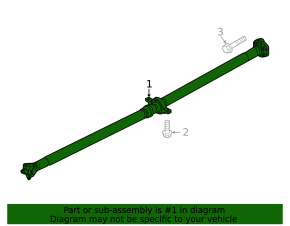 Kia Sorento 22-24 HEV driveshaft