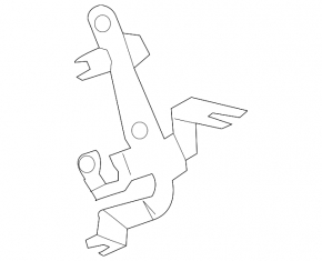 Front right brake hose bracket for Audi E-Tron 19-23