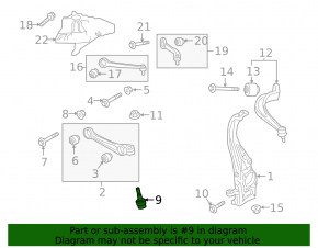 Front left ball joint Audi Q7 16 - boot torn