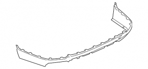 BMW X7 G07 23-26 xDrive40i rear bumper lip