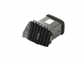 Jeep Grand Cherokee WK2 14-22 black front panel air vent center left