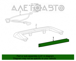Brake light Chrysler 200 15-17