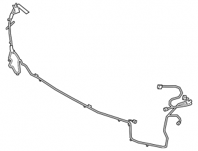 BMW iX 21-25 front bumper wiring harness with sport trim,