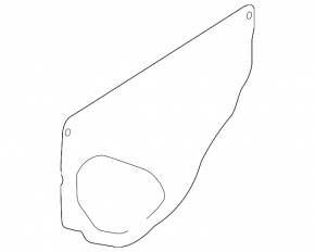 Subaru XV Crosstrek 18-23 Rear Left Door Panel
