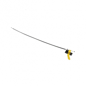 Jeep Renegade 15-23 hood release lever with cable, cable mount broken