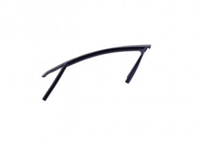 Upper front right door molding Jeep Compass 17- gray with glass seal