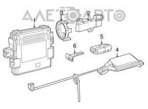 Hub Receiver Jeep Compass 17-18