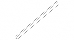 Nissan Altima 13-18 lower rear right door seal