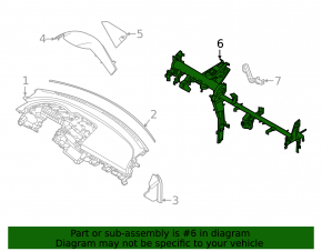Under-torpedo pipe reinforcement Hyundai Elantra 21-23 rusty