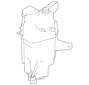 Toyota Rav4 13-18 Windscreen Washer Reservoir
