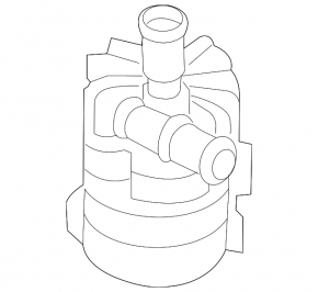 Coolant pump Audi Q7 4L 10-15