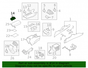 DRIVE MODE button Hyundai Sonata 15-19