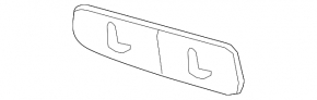 Front right seat heating buttons for Mercedes GLC 20-22