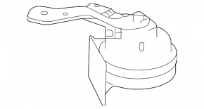 Mercedes H247 GLA 20-26 low beam with bracket