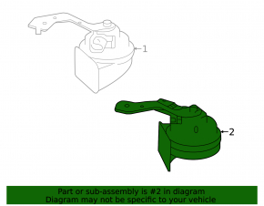 Mercedes H247 GLA 20-26 low beam with bracket