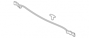 Mazda CX-5 17-24 center wiper grille seal