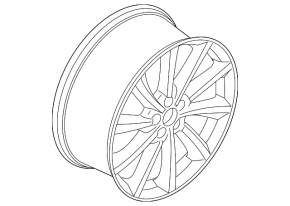 Wheel rim R20x8J Lincoln Corsair 20 type 1