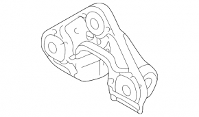 Front Engine Mount Bracket Nissan Rogue 21-21 2.5