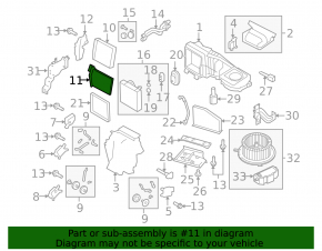 Dry heating VW Beetle 12-19