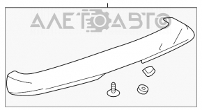 GMC Terrain 10-17 Tailgate Spoiler