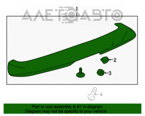GMC Terrain 10-17 Tailgate Spoiler