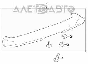 GMC Terrain 10-17 Tailgate Spoiler
