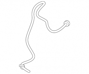 Cooling return pipe Infiniti QX30 17-