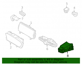 Volvo XC90 16-26 windshield projection