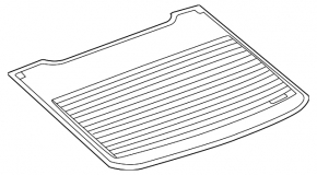 Rear window Chevrolet Cruze 16-