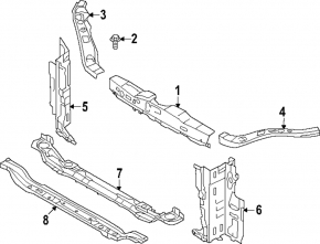 TV side panel left Subaru Forester 25-26