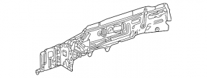 Outer part of the front right side member of the Toyota Sienna 21-25