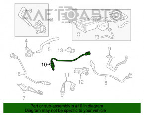 Lambda probe front first Lexus RX350 10-15