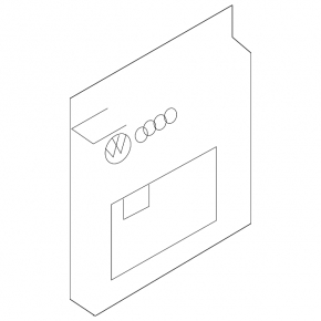 Wheel bolt set, secret, d17 M14x1.5, Audi Q8 19-25
