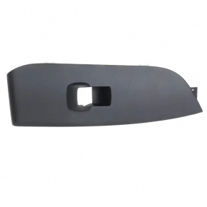 Lincoln MKZ 16-20 front right window control trim, black, textured