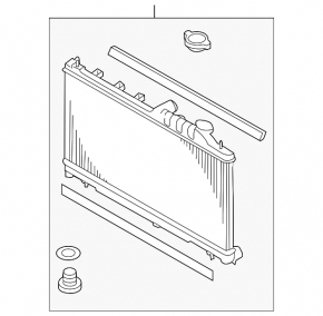 Subaru WRX 2015-2021 2.0 Water Cooling Radiator
