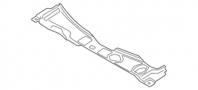 Windscreen wiper grille plastic Audi A6 C7 12-18
