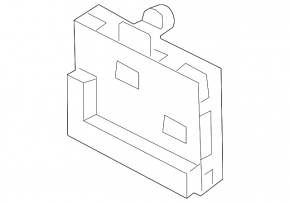 Front right door computer VW Touareg 11-13