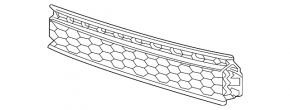 Lower grille of the front bumper VW Passat 20-22 R-Line